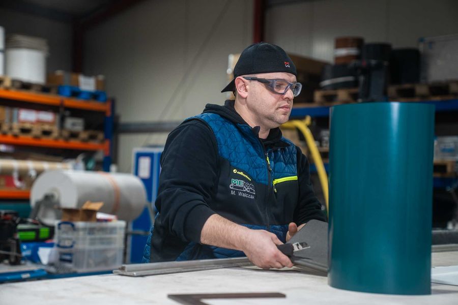 Transportband auf der Werkbank